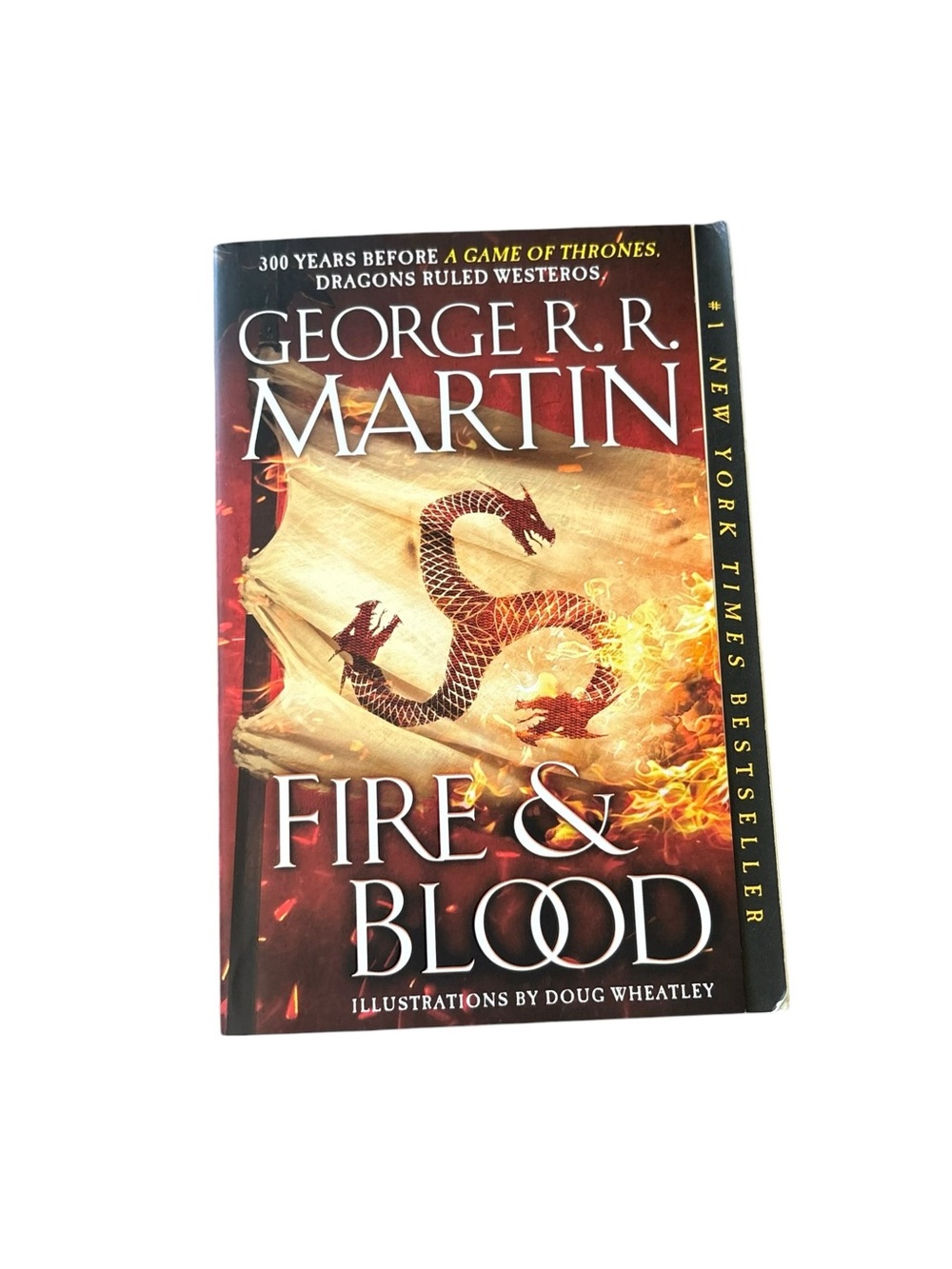 Fire & Blood George R.R. Martin Paperback Fantasy Book Game of Thrones